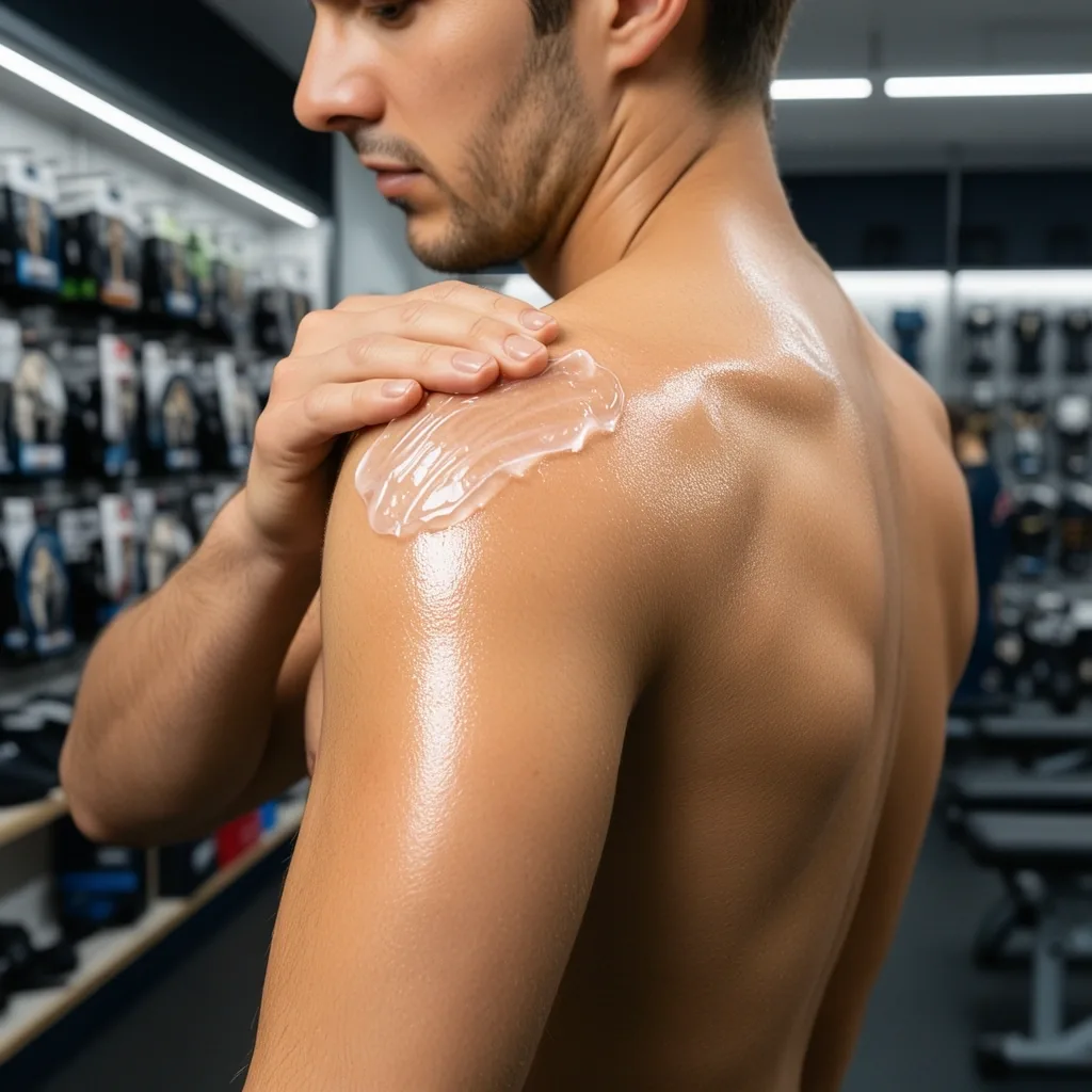 Gels et baumes de massage